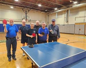 Table tennis players