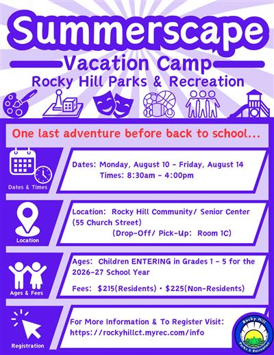 August Vacation Camp