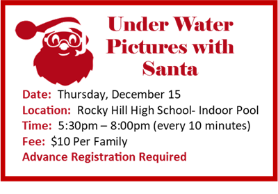 Under Water Pictures with Santa