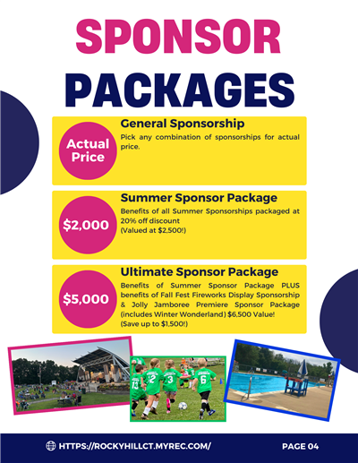 Sponsor Packages